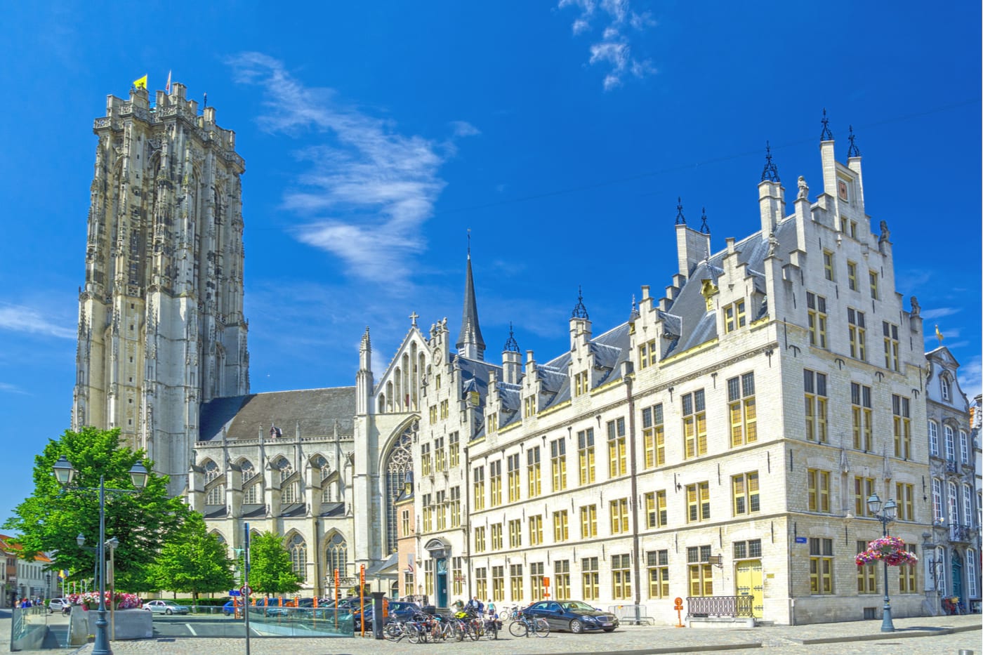 visiting mechelen church tower