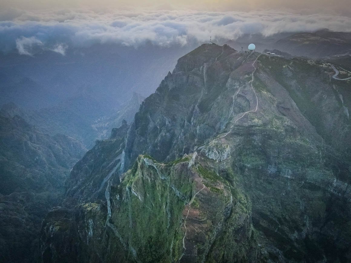 Pico do Arieiro to Pico Ruvio trail