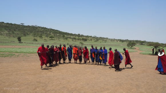 Maasai village