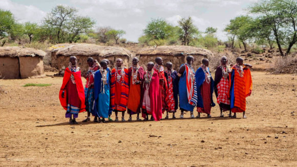 Maasai women