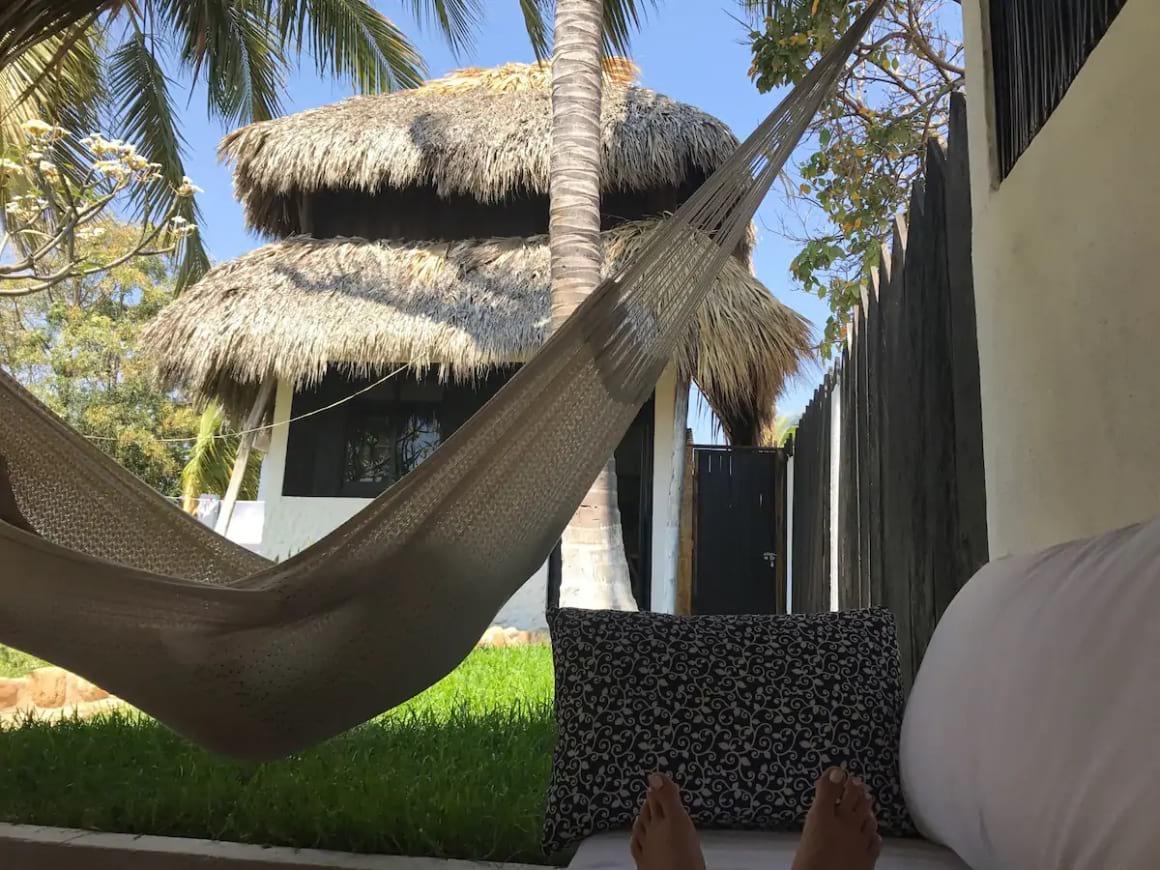 Beachfront Cabin in Zicatela, Puerto Escondido