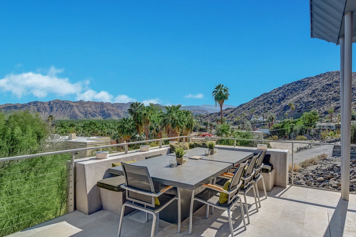 Designer Hillside Villa by Ruins and Mesa, Palm Springs