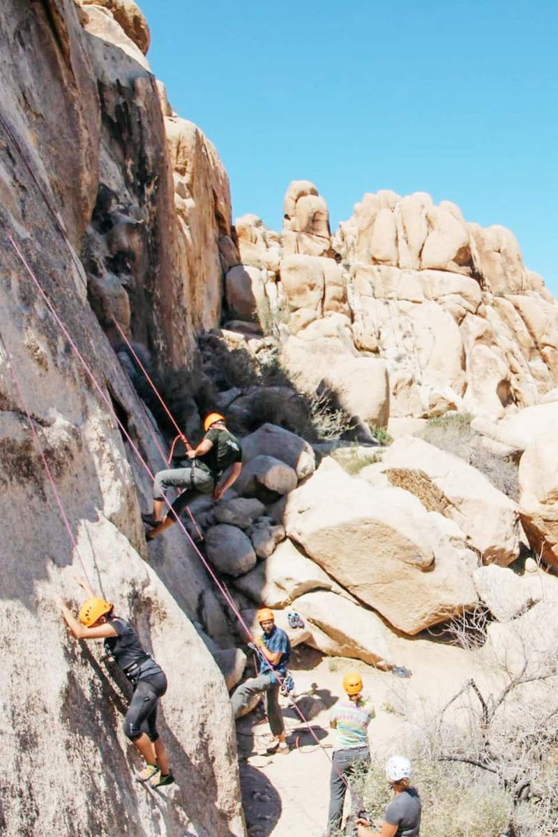 High-Desert Climbing in Joshua Tree, Palm Spirngs