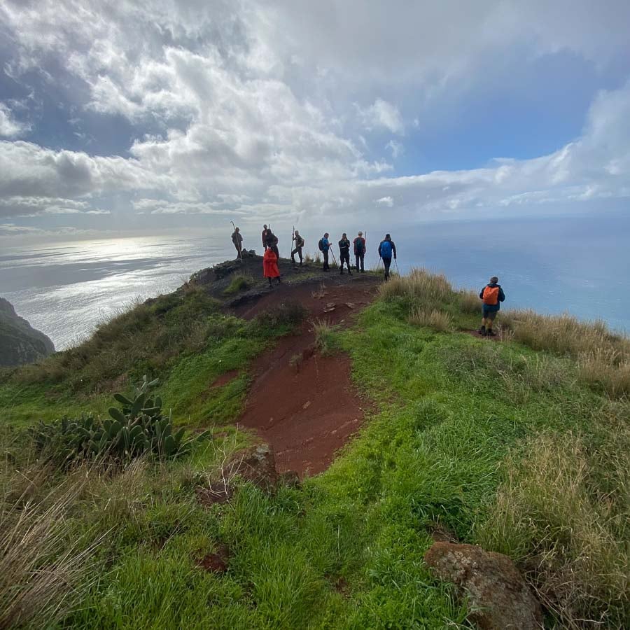 hiking in madeira