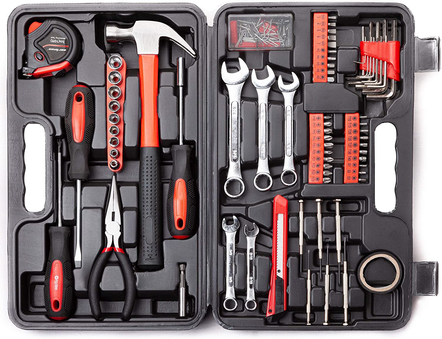 A toolbox filled with useful equipment for any RV packing list