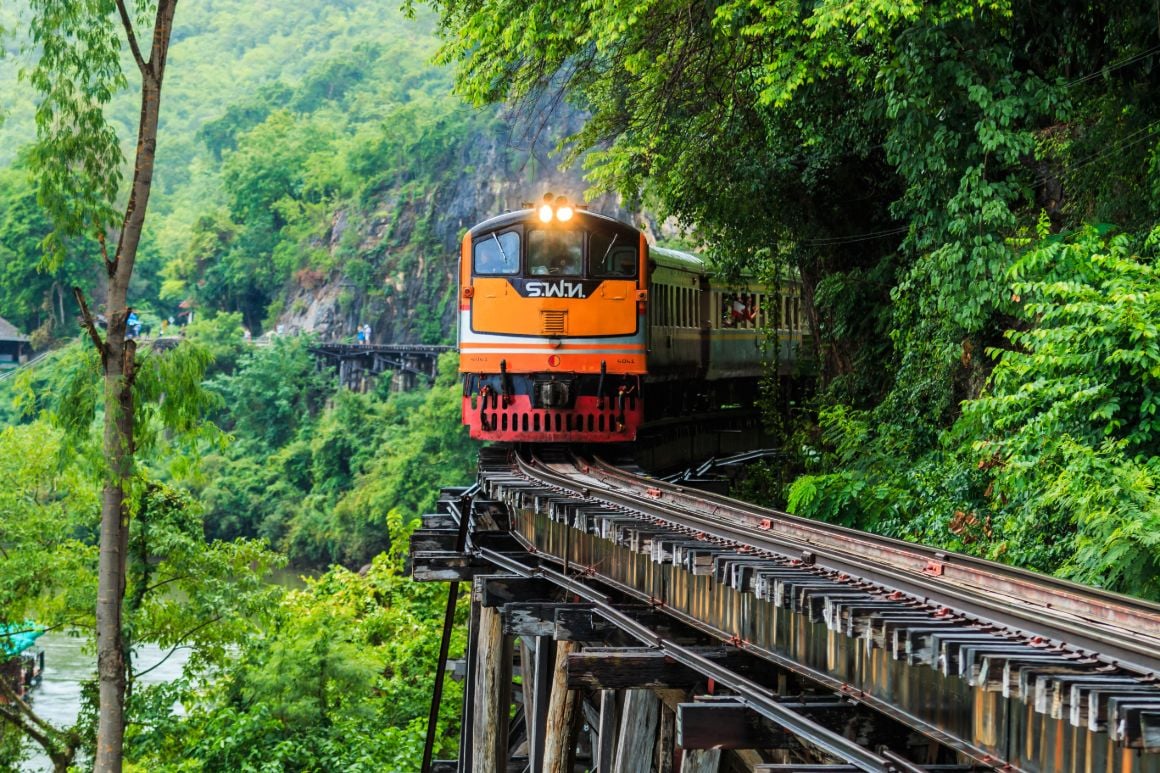 ferrovia da morte na Tailândia