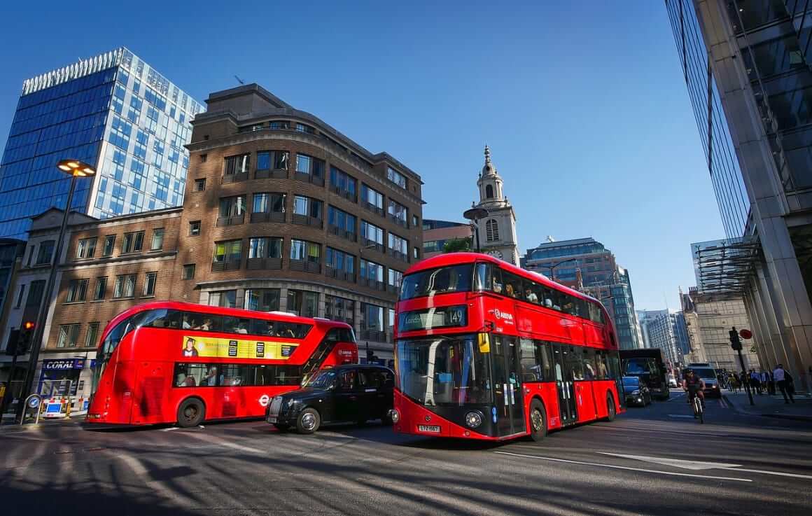 Bus in London