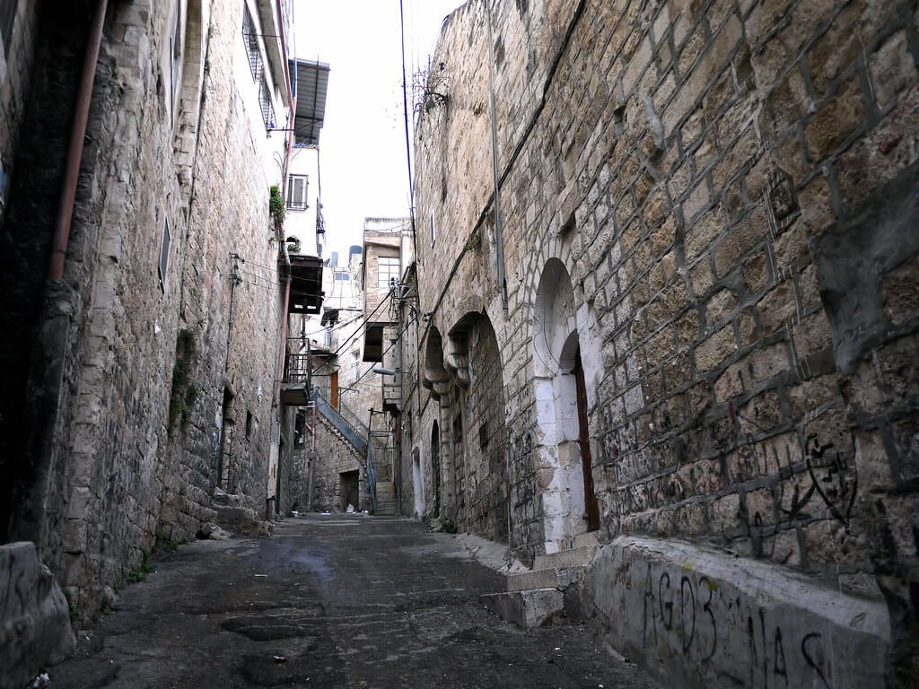 An old neighbourhood in Nablus, West Bank (Palenstine)