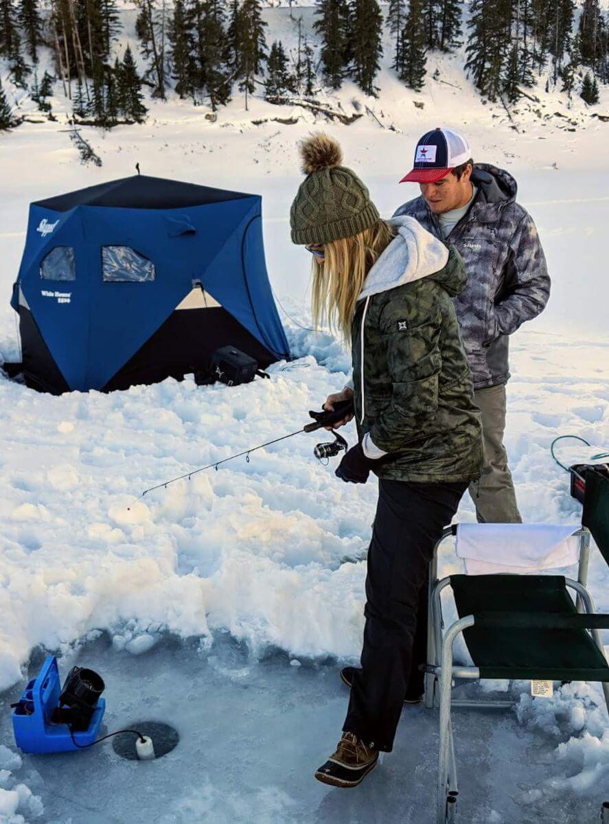 Adventure Ice Fishing Dillon Reservoir Colorado