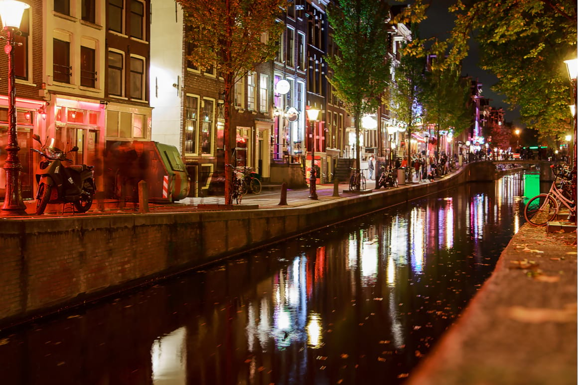 Amsterdam red light district