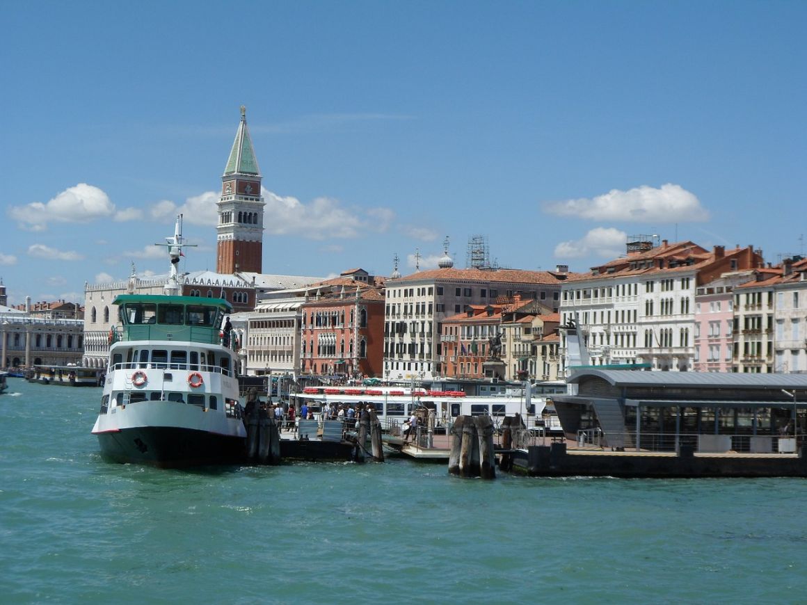 Ferry Travel in Venice