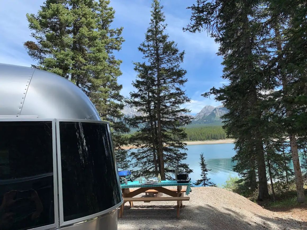 Airstream Glamping, Jasper National Park