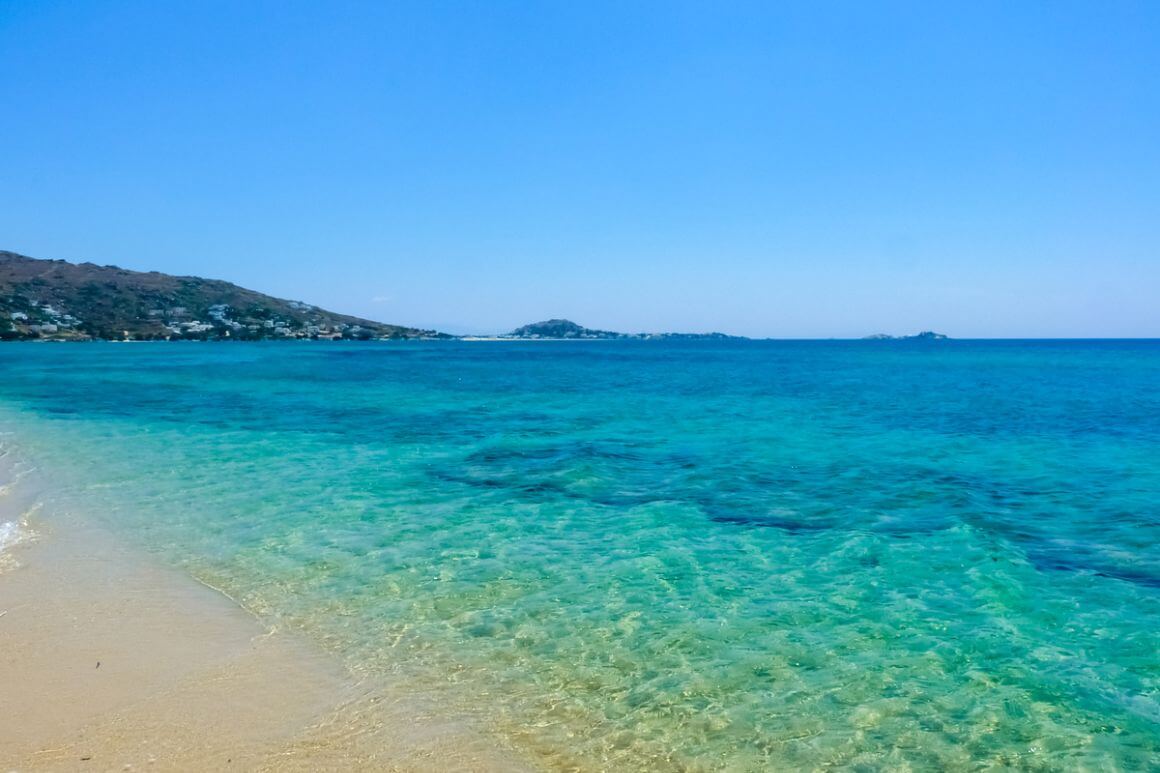 Plaka Beach Naxos Greece