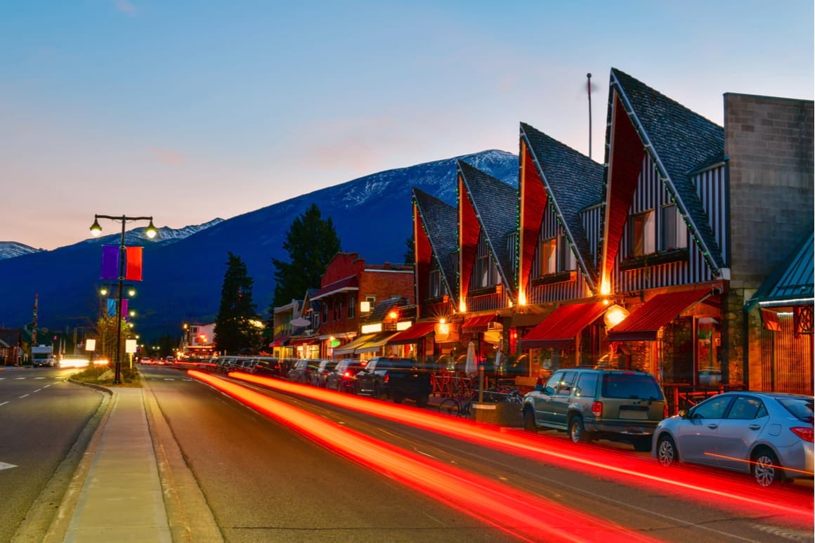 Downtown Jasper, Jasper National Park 1