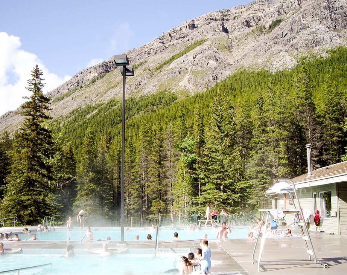 Miette Hot Springs, Where to Stay Jasper National Park 2