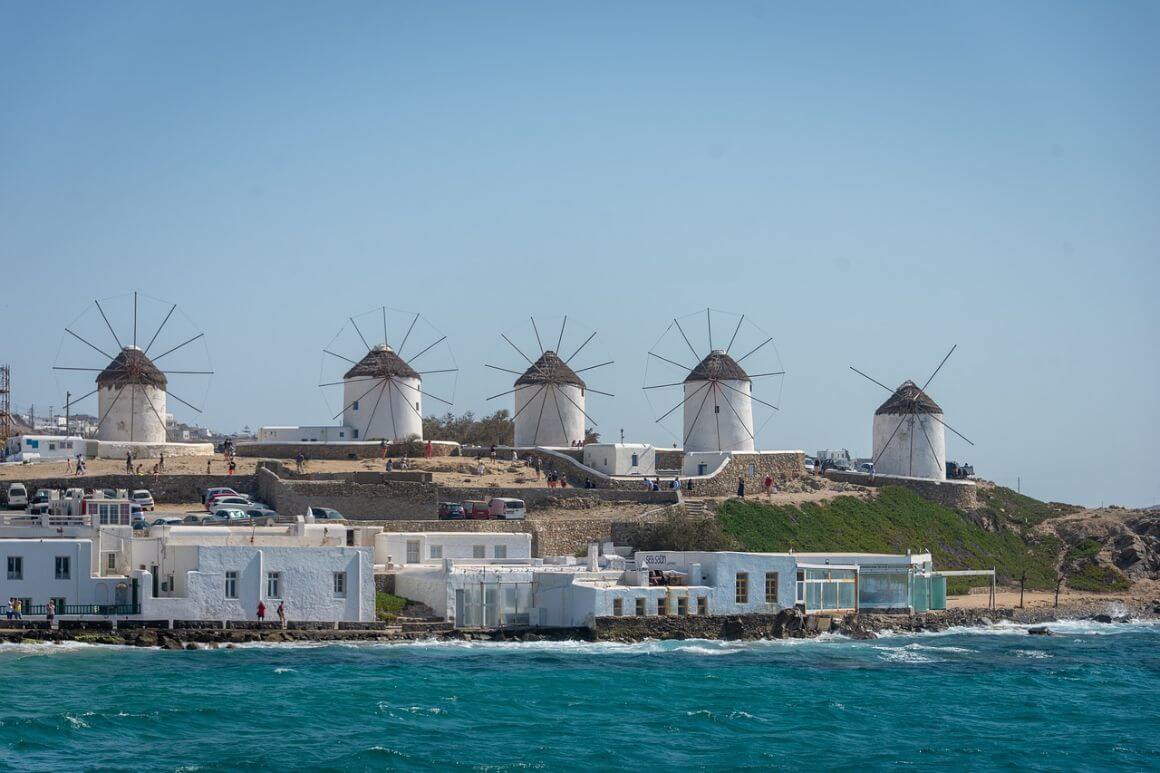 Windmills Greece