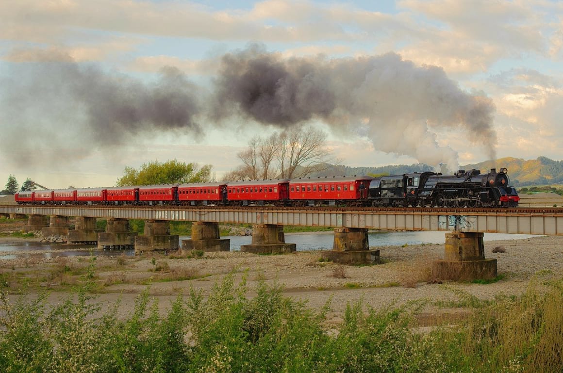  voyage en train pas cher en Nouvelle-Zélande