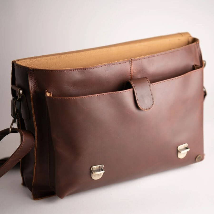 mahi leather messenger satchel review