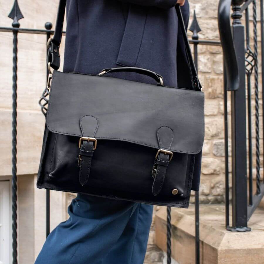 mahi leather messenger satchel review