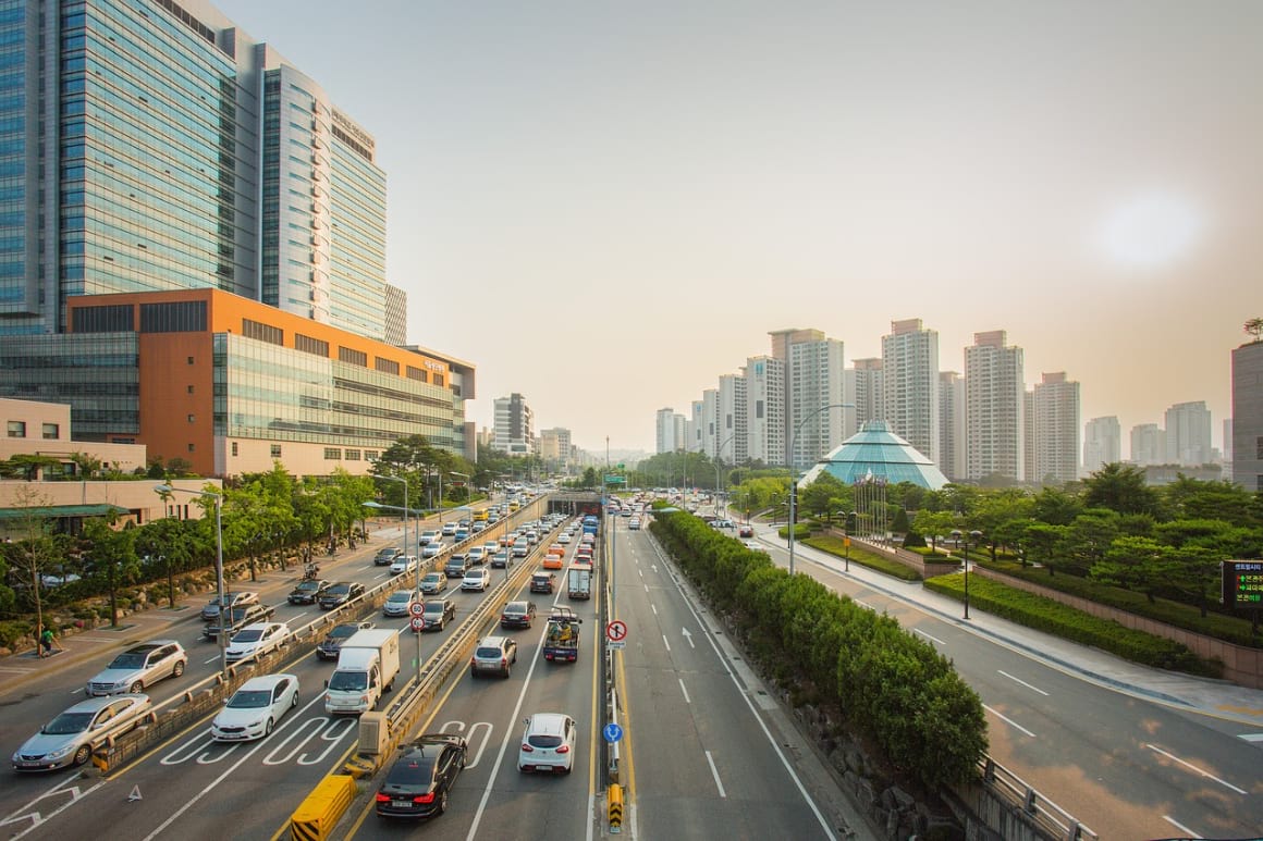 renting a car in South Korea