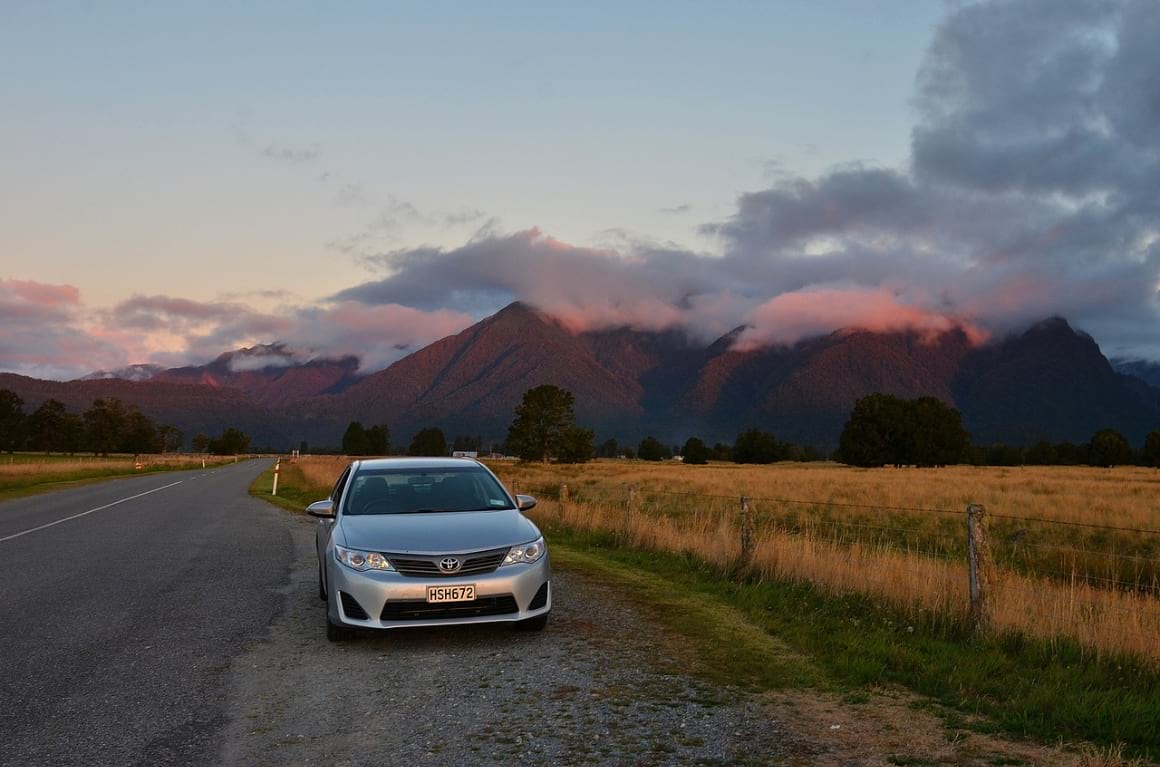 renting a car in new zealand