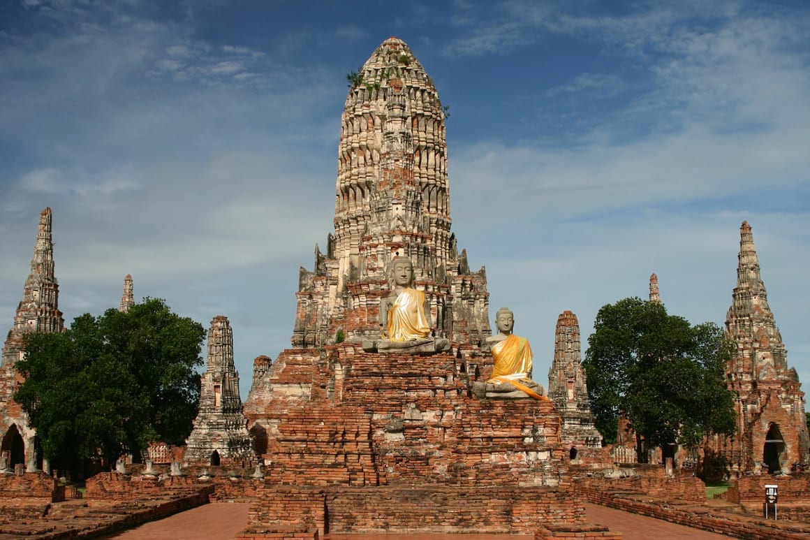 wat chai watthanaram thailand