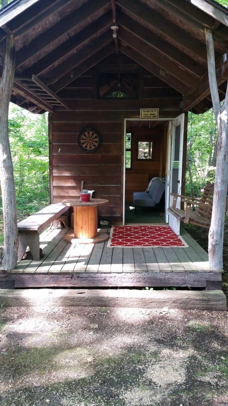 Hemlock Hideaway Rustic Cabin Ohio
