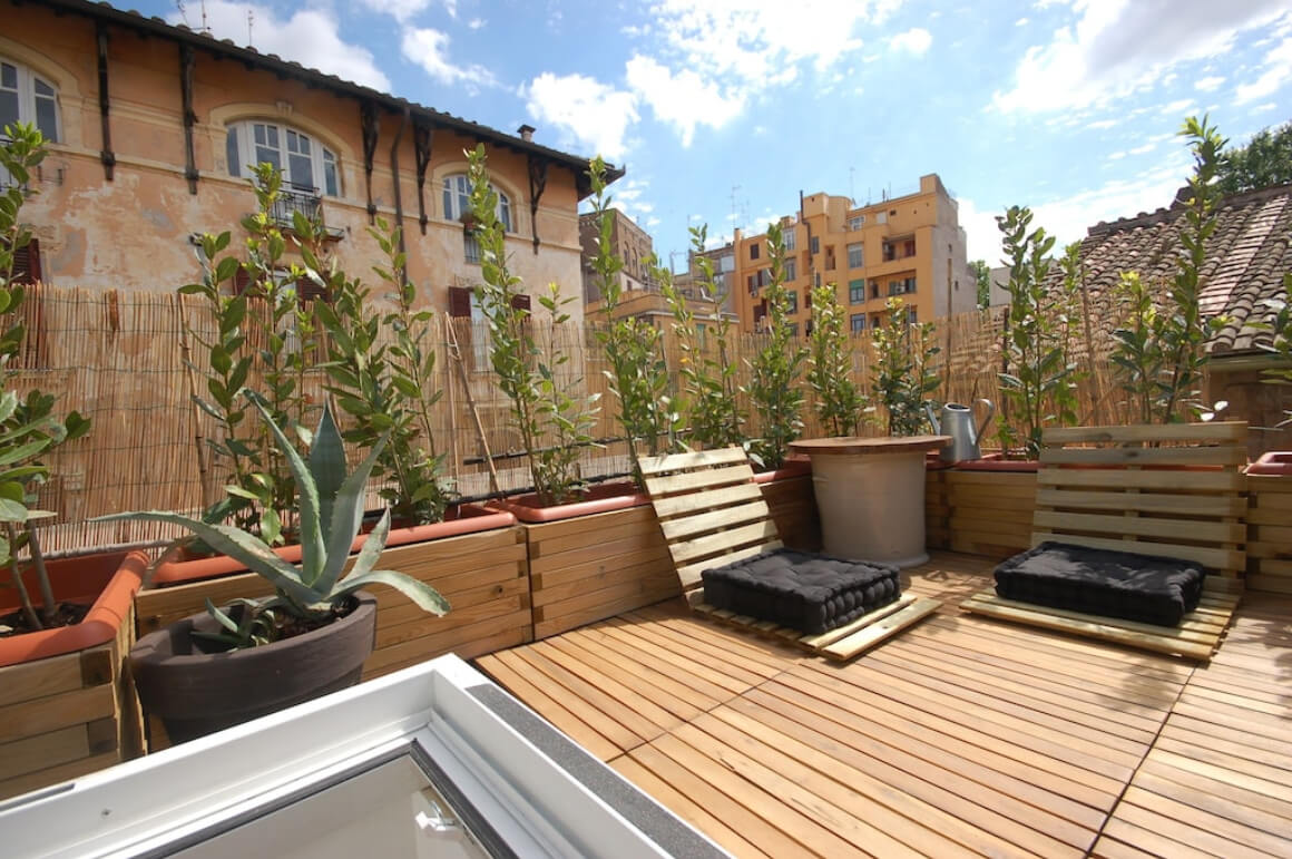 Loft and Roof Terrace in Trastevere