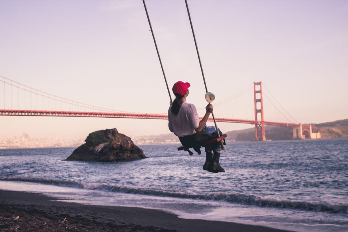 Swing in the Breeze on an Instagram-friendly Rope Swing