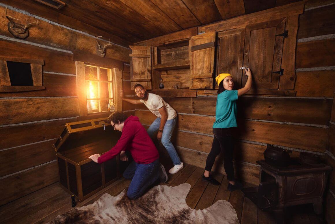 the escape game gold rush room