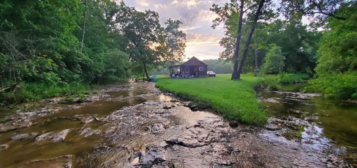 Cabin on the Creek Missouri