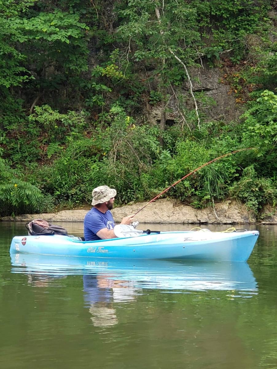 Guided Kayak Bass Fishing Experience Lexington