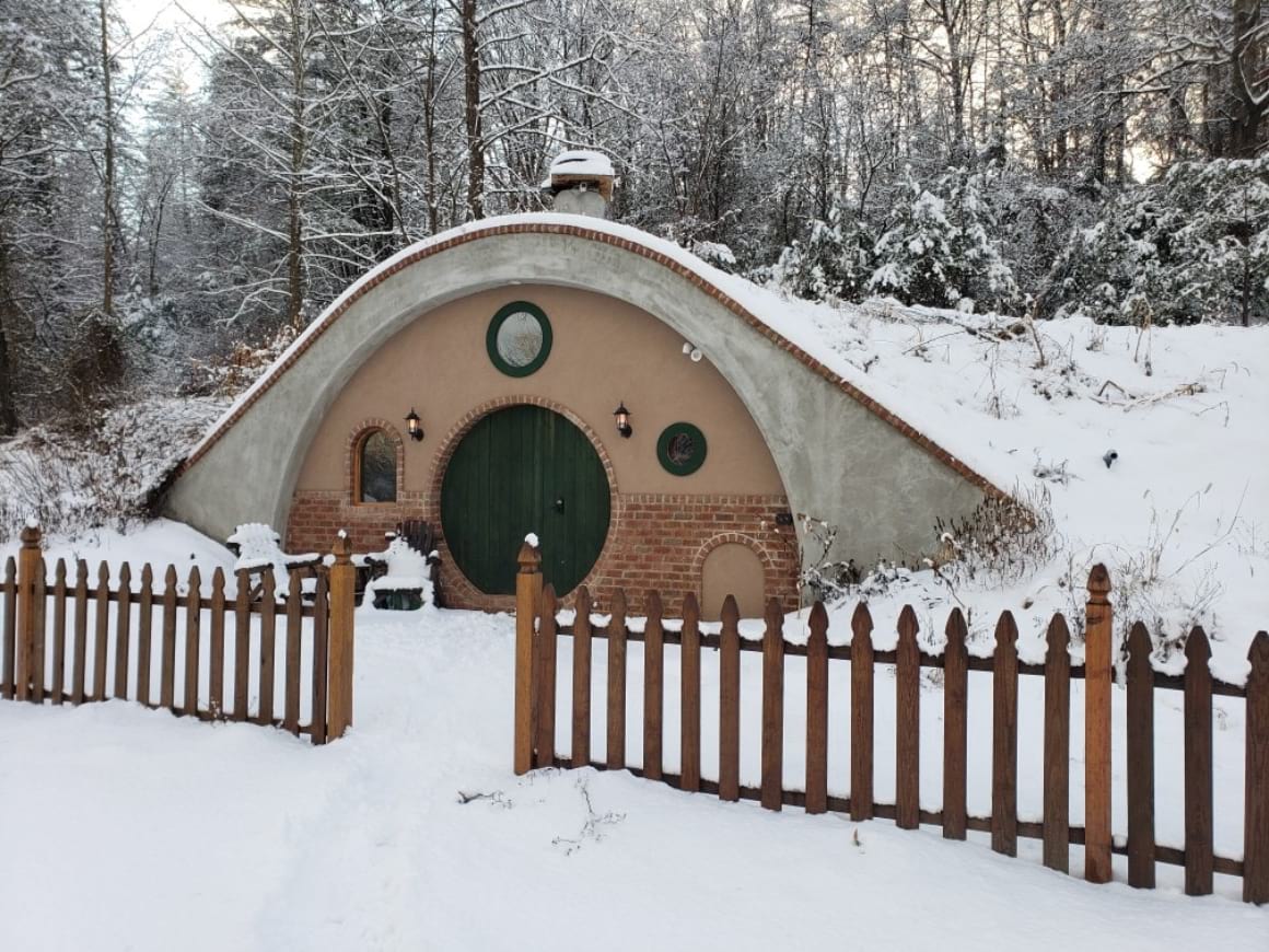 Hobbit Style Cabin