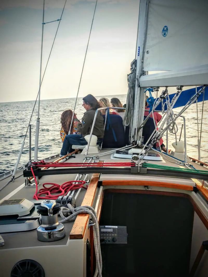 Lake Michigan Sailing in Douglas