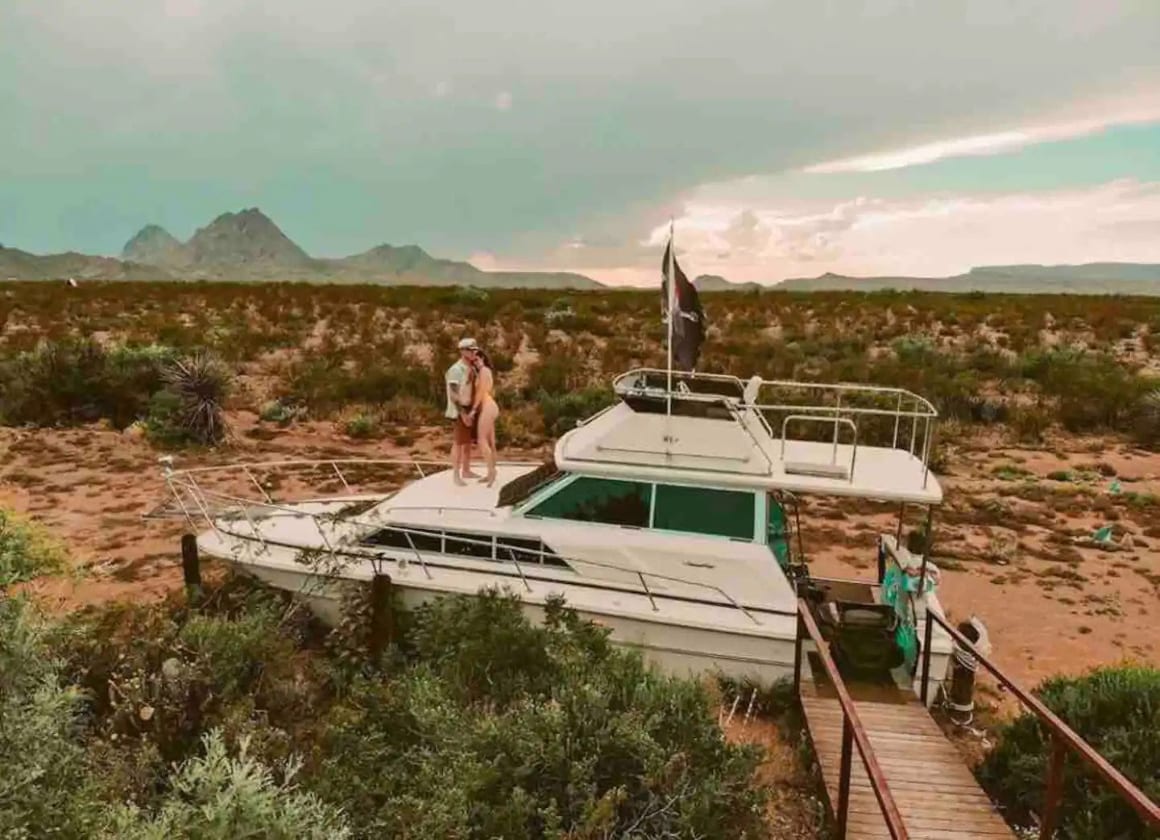 Landlocked Yacht in Terlingua