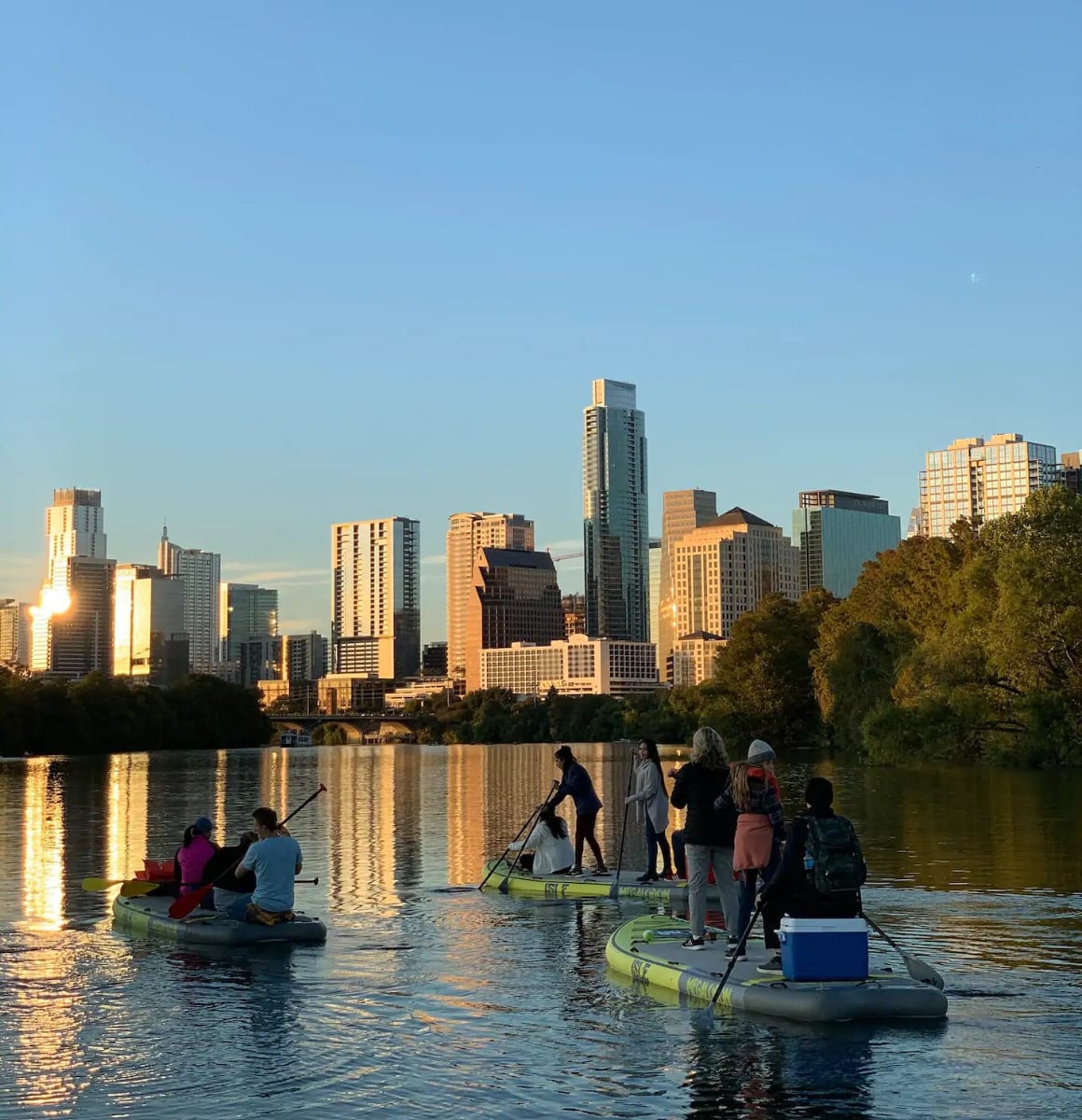 Sunset Paddle, Austin