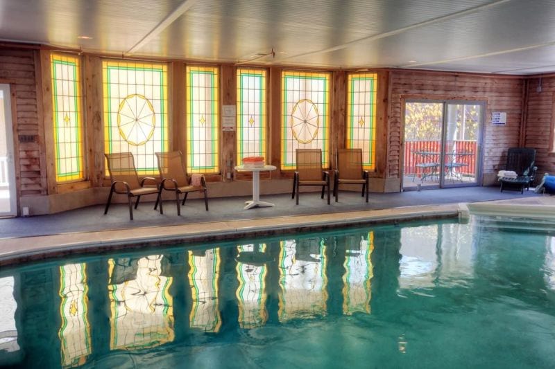 Indoor pool at Wilbraham Mansion Cape May