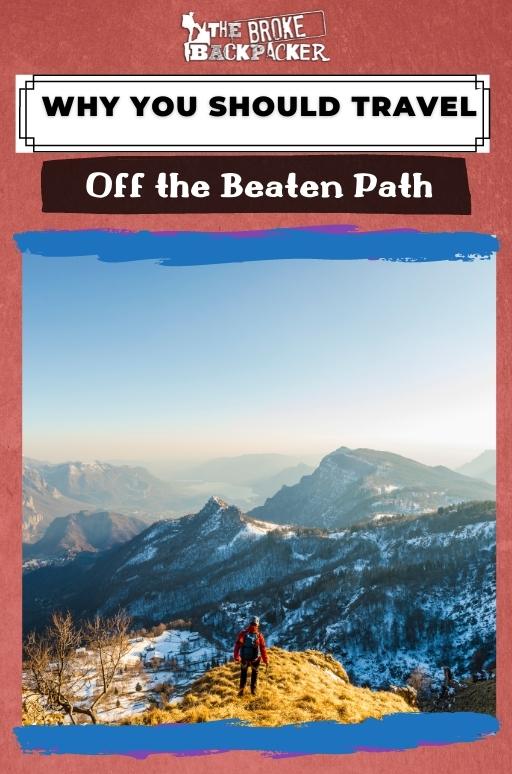 meaning travel off the beaten path