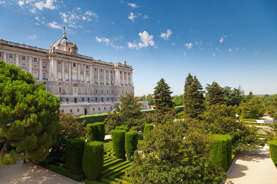 Act like a royal at the Royal Palace of Madrid