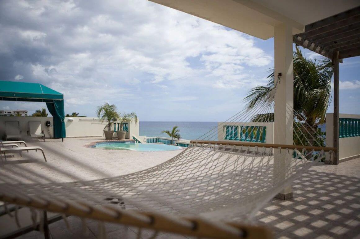 Admire the Ocean from the Pool