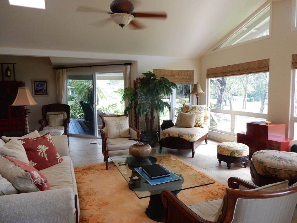 Best VRBO for a Weekend in Kauai Lakeside House with Mountain Views