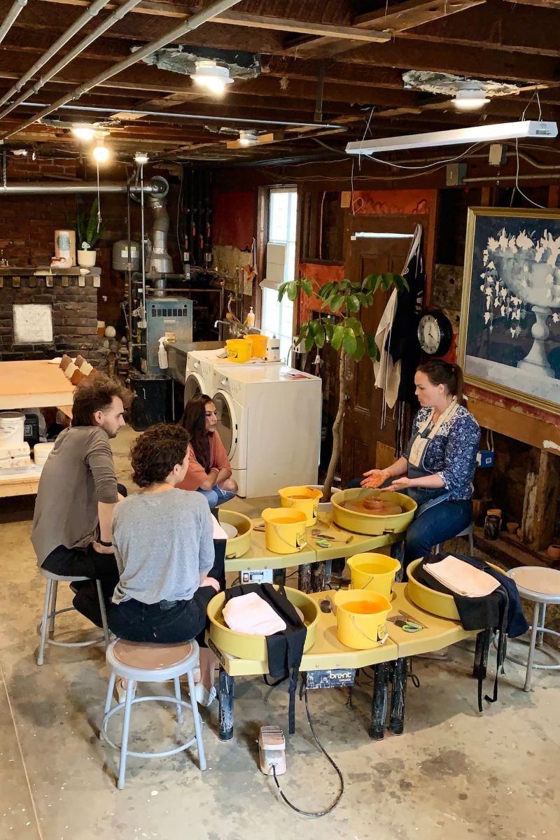 Pottery Craft Class in the Mission San francisco