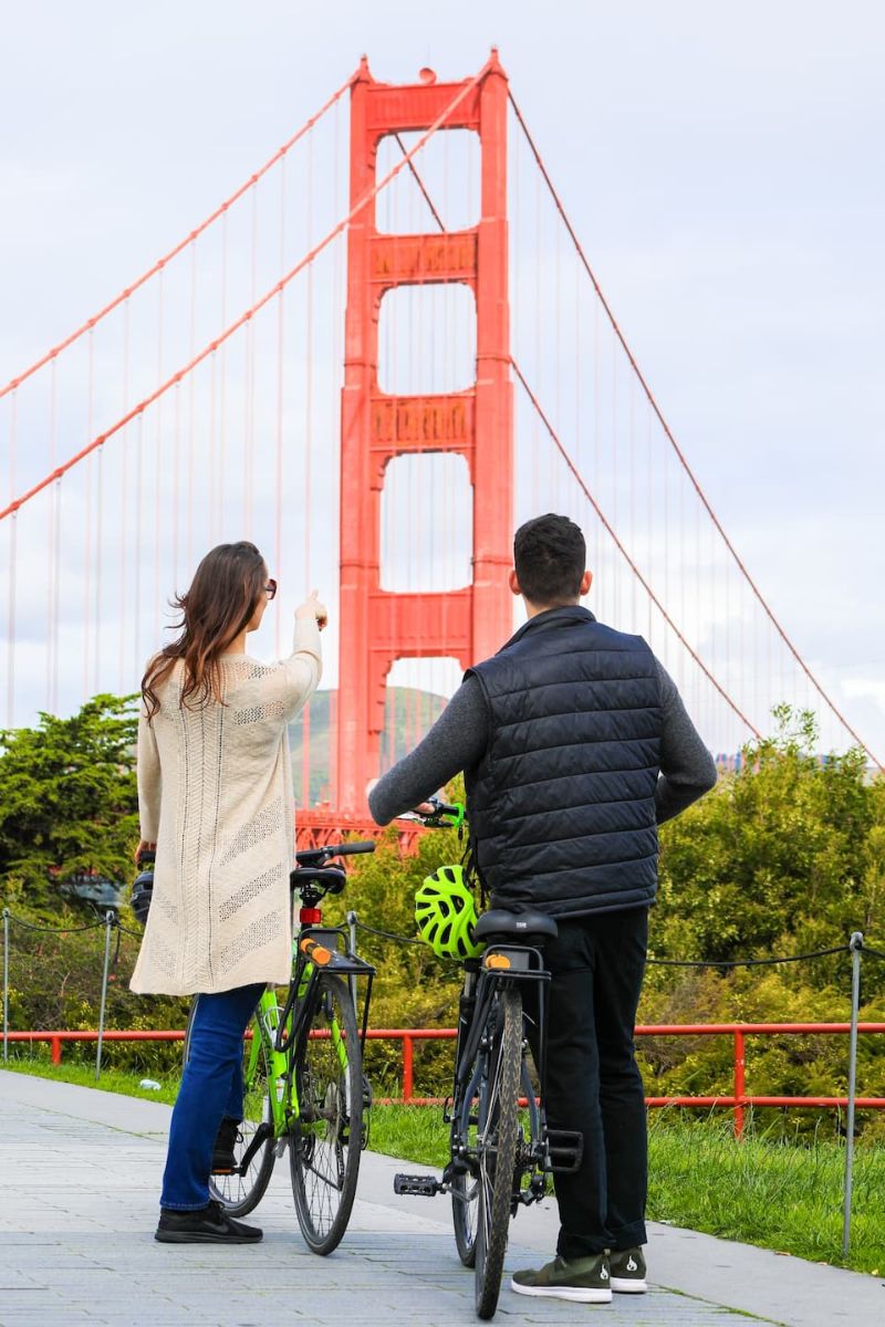 Scenic Golden Gate Bridge Bike Tour San Francisco