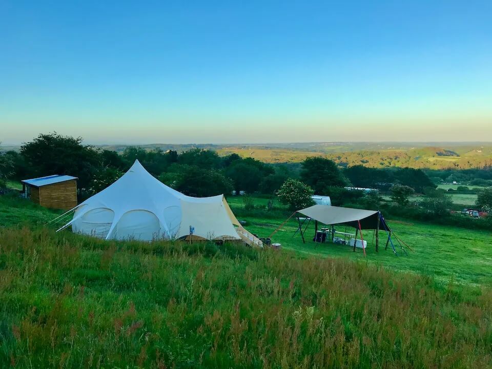 Tang at Ting Tang Camping Cornwall