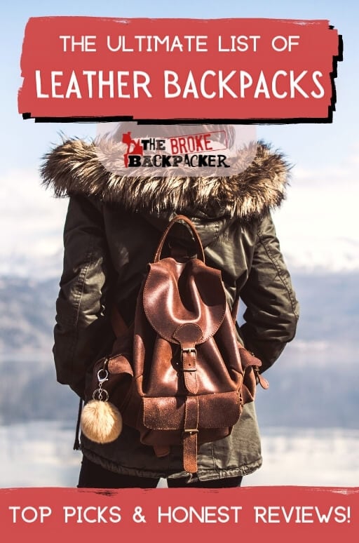 best leather backpack for work