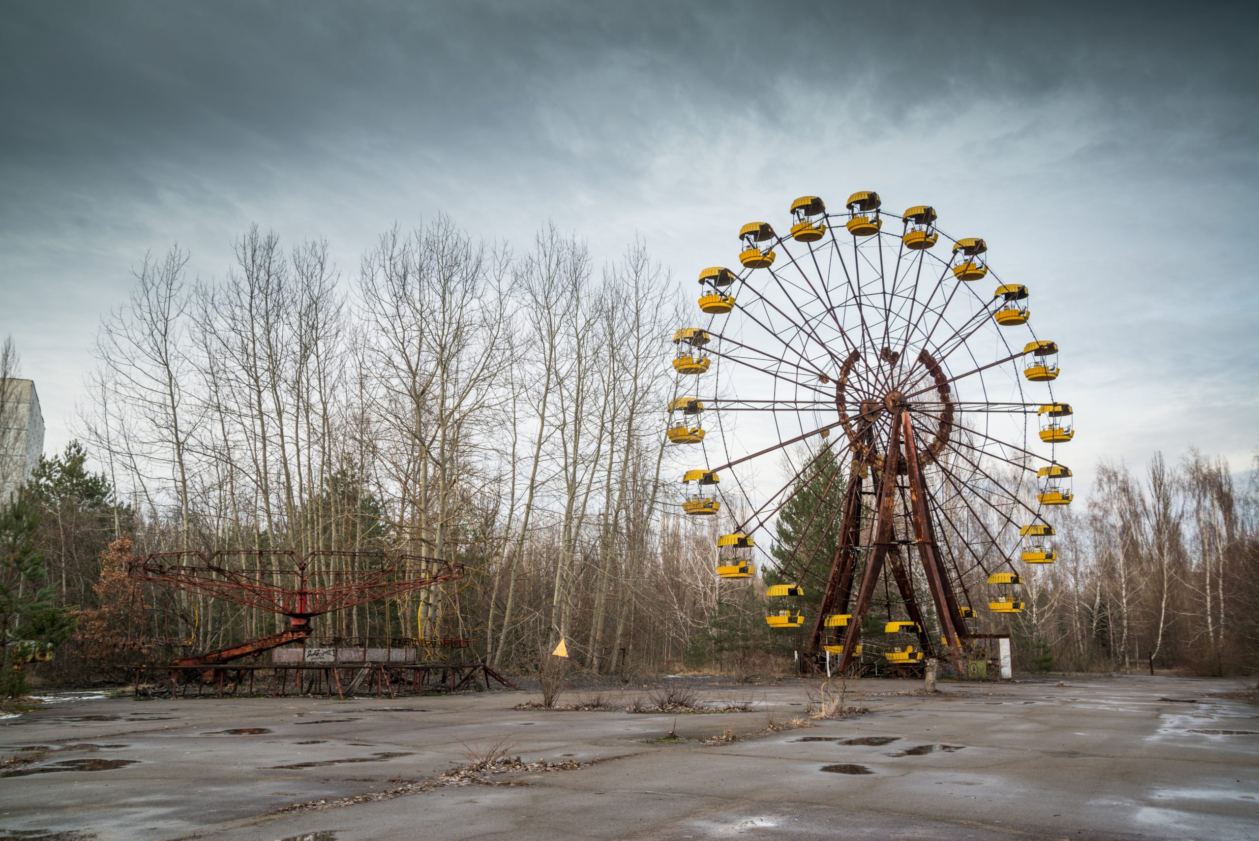 Chernobyl in Ukraine. 