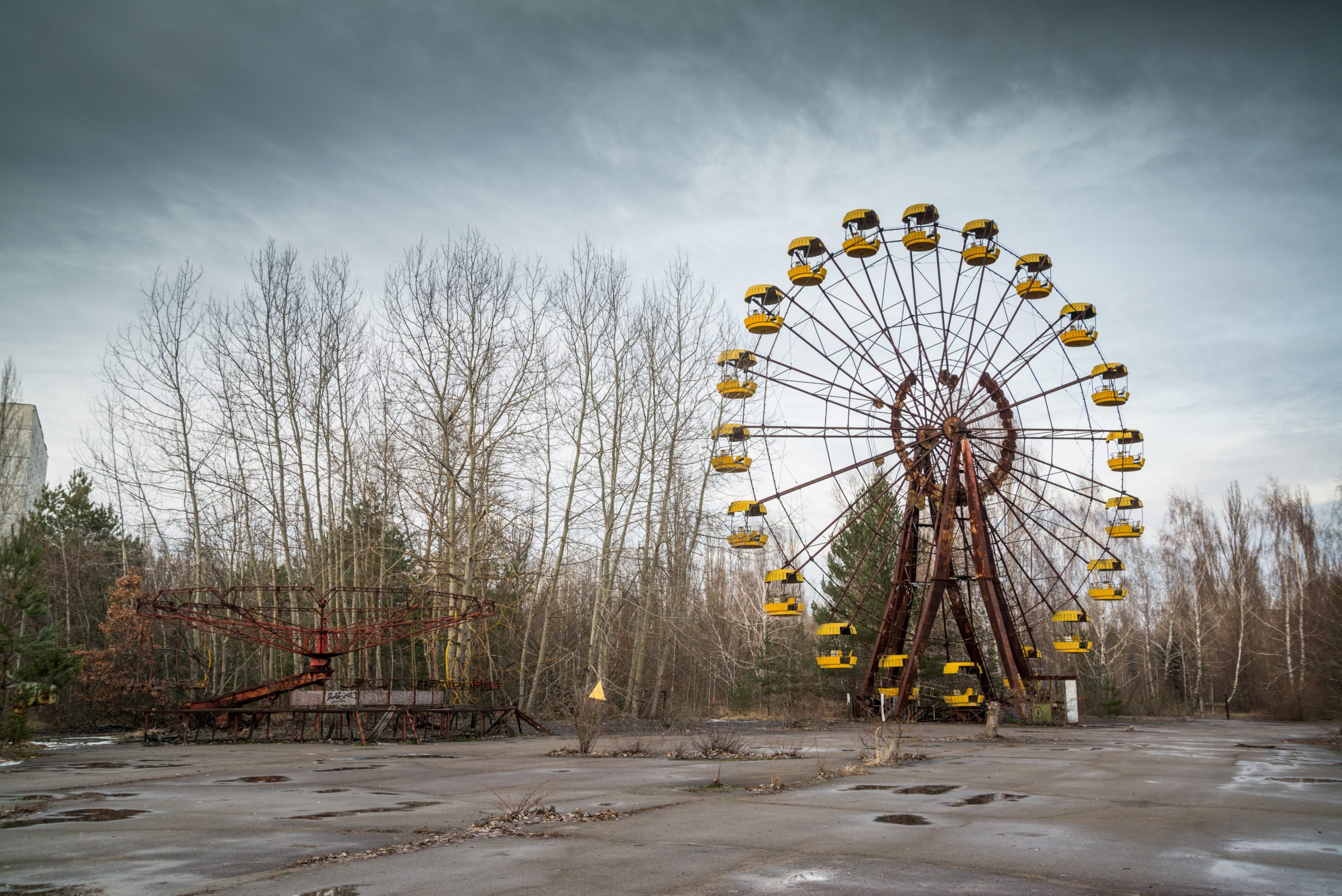 Chernobyl in Ukraine.
