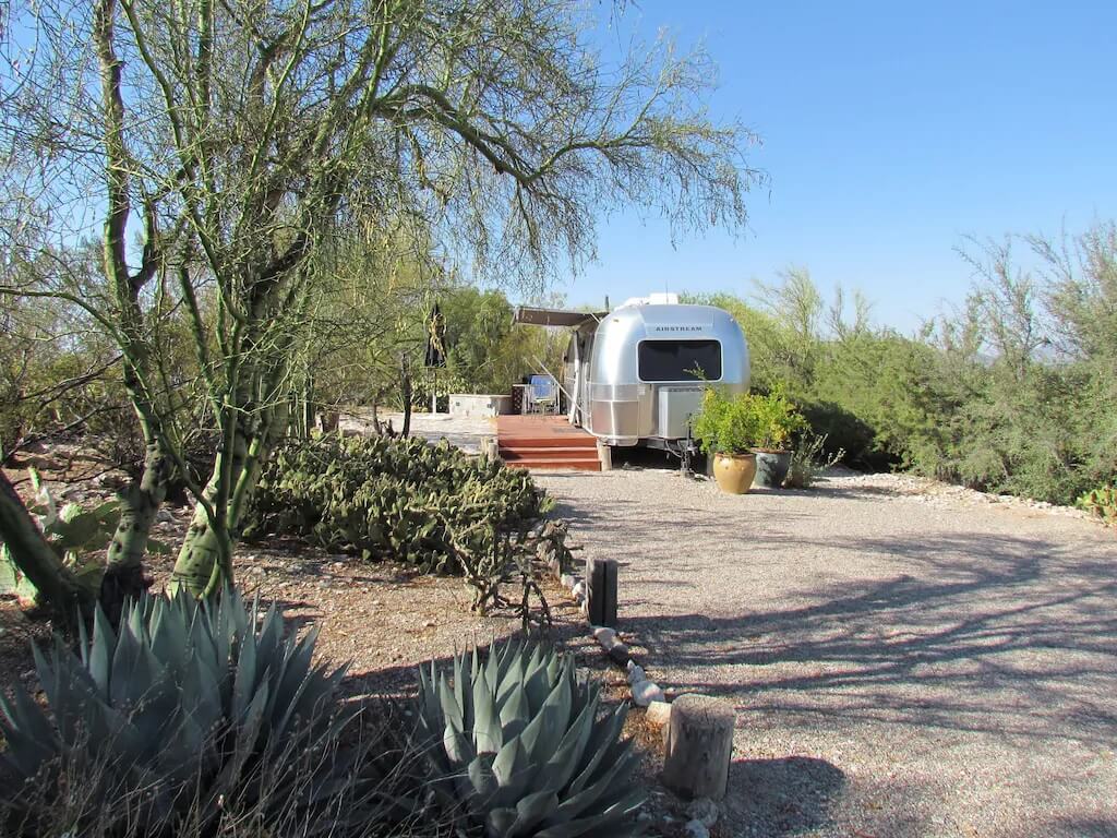 Airstream with Remote Desert Feel Tucson