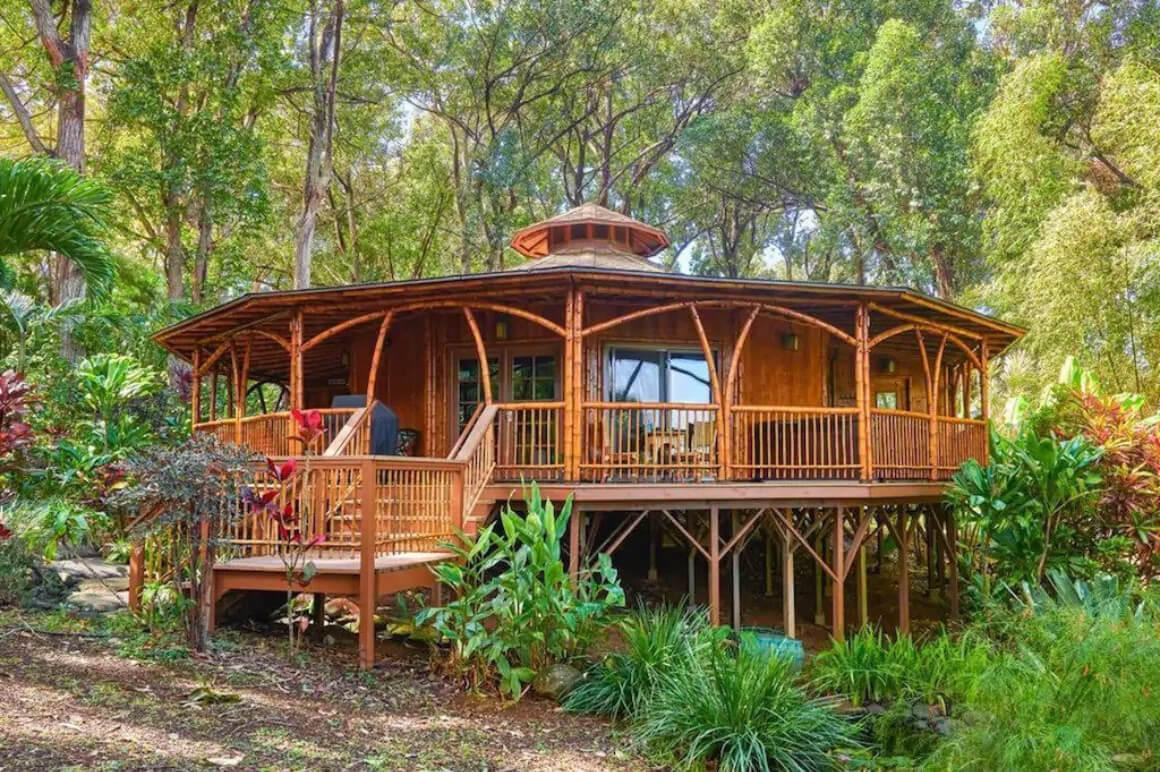 Bamboo Temple Treehouse for 6