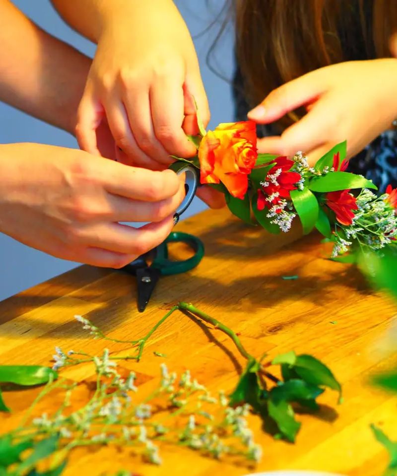 Bespoke Flower Crown Workshop Cardiff